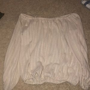 Soft Free People off shoulder top